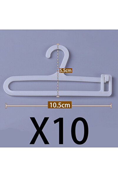 Choice 10 قطع من علاقات ملابس لابوبو، رف تخزين ملابس وأحذية الدمى، ملحقات بلا...