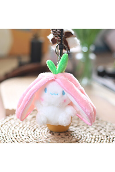 Choice7 LuoBo-12CM-Fen Kawaii Fruit Bunny Plush Toy Cute Carrot Strawberry Tu...