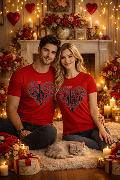 MVRDAR Tricou unisex 100% Bumbac personalizat Colectia Valentineâ€™s Day, Dra...
