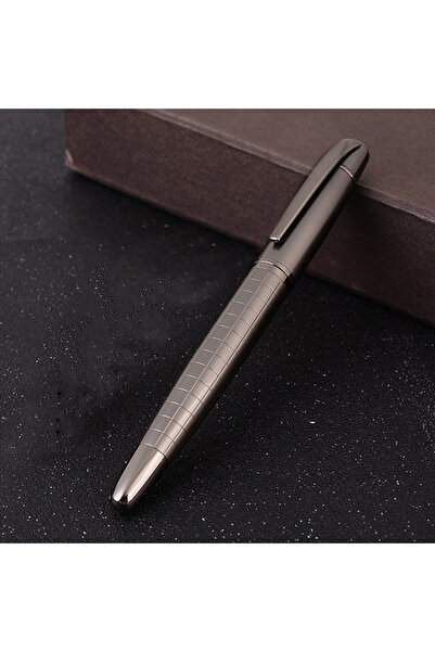 Choice قلم حبر جاف معدني دوار عالي الجودة، حبر أسود، كتابة سلسة، بغطاء أنيق، ...