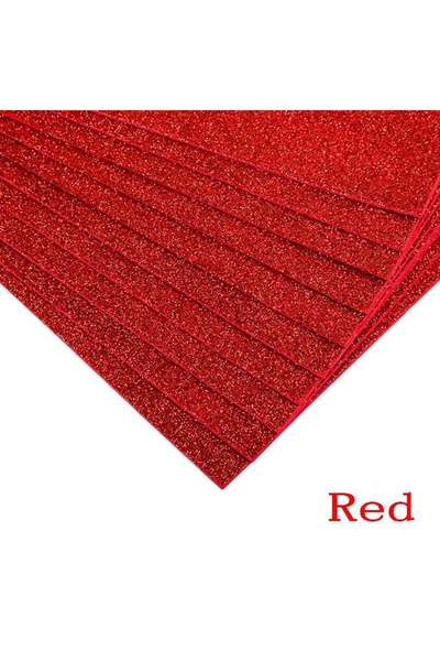 Choice red 10Pcs/bag 2MM Thick Powder Sheet Material Glitter Bright Sponge Fo...