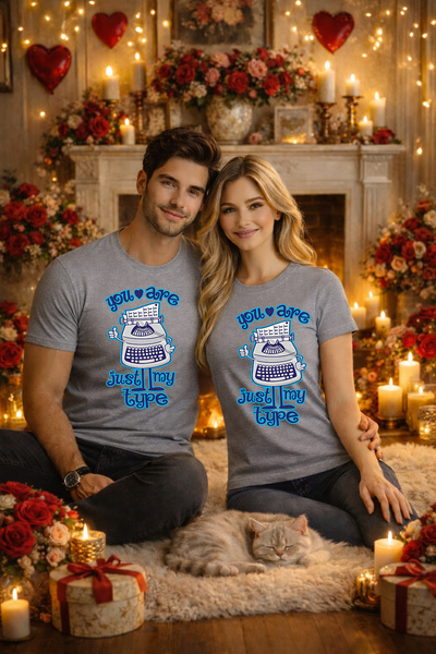 MVRDAR Tricou unisex 100% Bumbac personalizat Colectia Valentineâ€™s Day, Dra...