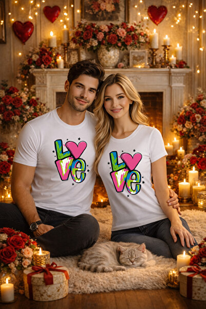 MVRDAR Tricou unisex 100% Bumbac personalizat Colectia Valentineâ€™s Day, Dra...