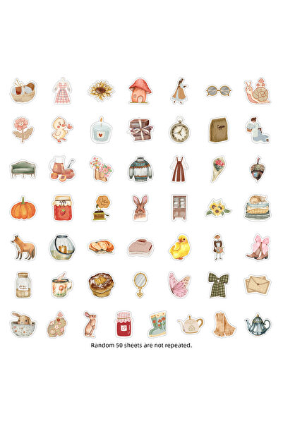 Choice ٥٠ قطعة من ملصقات الجرافيتي الجمالية اللطيفة - ملصقات زخرفية مقاومة لل...