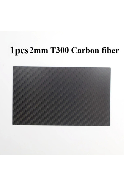 Choice قطعة واحدة من لوح ألياف الكربون الحقيقي عالي القوة T300 الجديد بسماكة ...