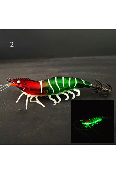 Choice قطعة واحدة - روبيان - 2 من أكيبيك، طعم صيد روبيان صناعي، طعم روبيان مت...