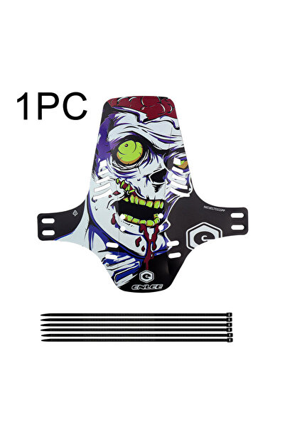 Choice XQ330-A قطعة واحدة أو قطعتين واقيات طين للدراجة، أمامية/خلفية، مناسبة ...