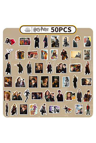 Choice3 50 قطعة - ملصقات هاري بوتر أصلية مقاومة للماء، مناسبة للهواتف وأجهزة ...