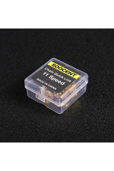 Choice وصلة سلسلة دراجة ذهبية 11S مكونة من 5 أزواج بأزرار سحرية لسلسلة الدراج...