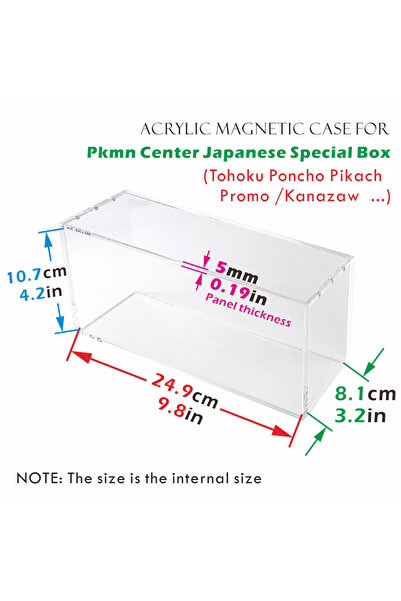Choice For Japanses Special Acrylic Display Case For Pkmn Center Japanese Spe...