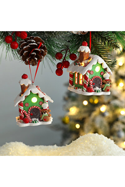 Choice3 B Christmas Theme LED Pendant Snowman Gingerbread Santa Claus Light H...