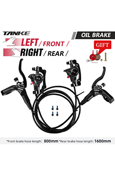 Choice فرامل قرصية هيدروليكية للدراجات الجبلية من BLACK-LF-RR TANKE، ضغط الزي...