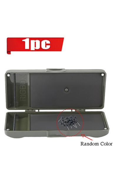 Choice صندوق تنظيم مغناطيسي لمعدات صيد الكارب - مجموعة واحدة - منظم محمول لمع...