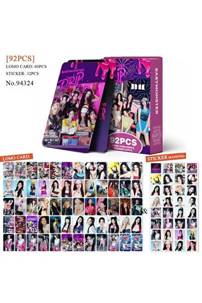 Choice 94324 92 قطعة من ألبوم بيبي مونستر أيدول الجديد بطاقات لومو دريب لومو ...