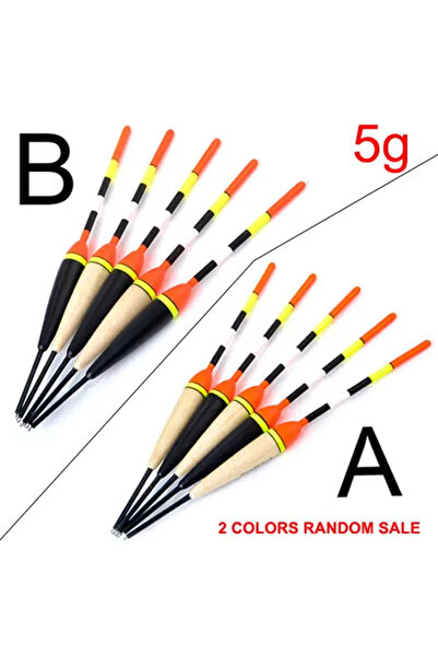 Choice مجموعة عوامات صيد FTK 5 غرام، 2-6 غرام، 19-23 سم، 5 قطع/عبوة، ملحقات ع...