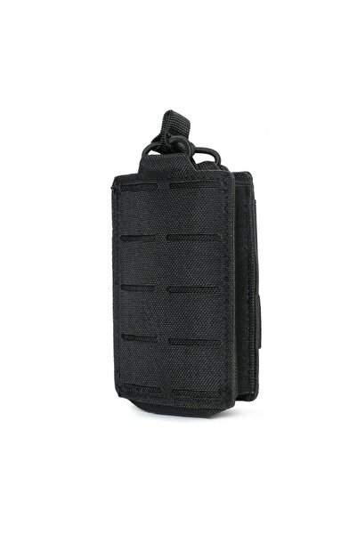 Choice Black M4 M16 AR15 5.56mm magazine pouch, single magazine holster, MOLL...