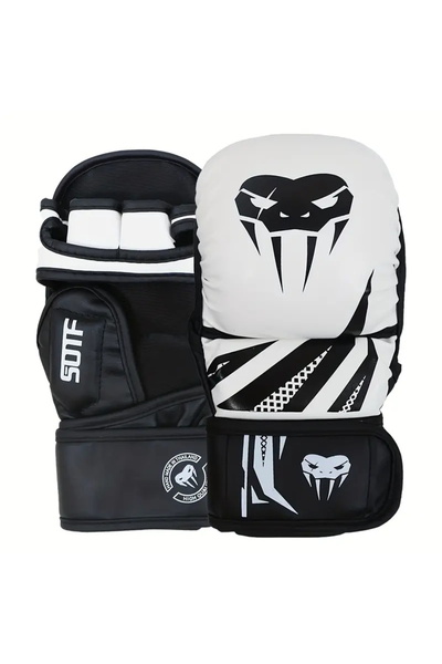 Choice قفازات ملاكمة أخرى من طراز SOTF-ST10B-L مزودة بحماية مطبوعة بشريط فيلك...