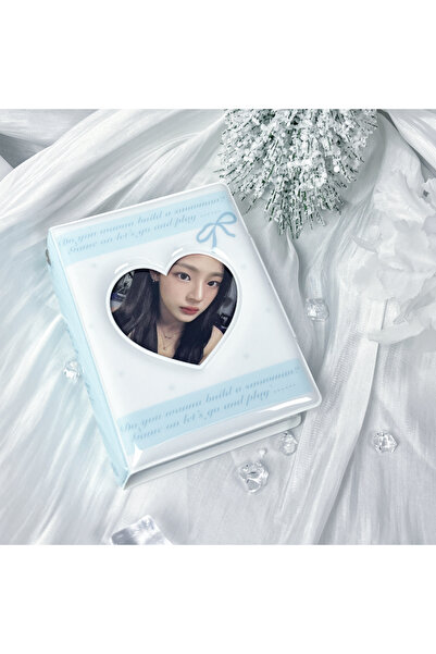 Choice Snowman Crystal Love Snowman Crystal Ball Photo Card Bag Mini Album 3-...