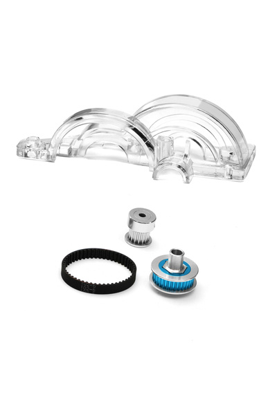 Choice 1 set blue 32TCW TAMIYA TT02 Plastic Gear Cover Belt Drive Anti-Dust C...