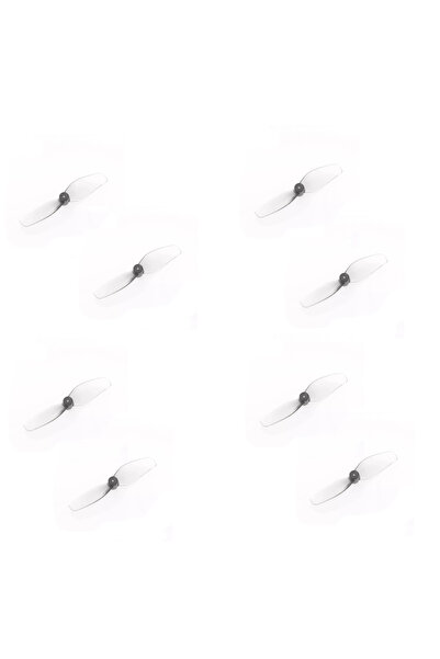 Choice أربع أزواج من مراوح رمادية عالية الجودة فائقة الخفة، مقاس 40 مم × 2 (1...