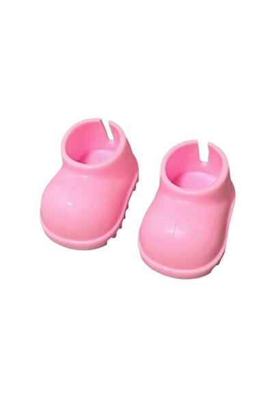 Choice حذاء دمية لابوبو وردي جديد مصنوع يدويًا، مقاس واحد، لون وردي، مناسب لد...