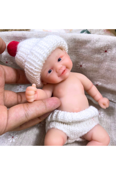 Choice Silicone Girl Mini 6 Inch 15CM Silicone Chubby Reborn Baby Doll Vivien...