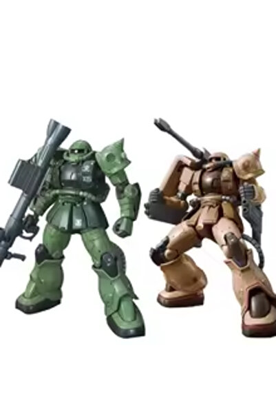 BANDAI قطعتان من مجسم روبوت ميكا من نوع Hg 1/144 Gto Ms-06c-6/R6 Zaku 2 Type ...