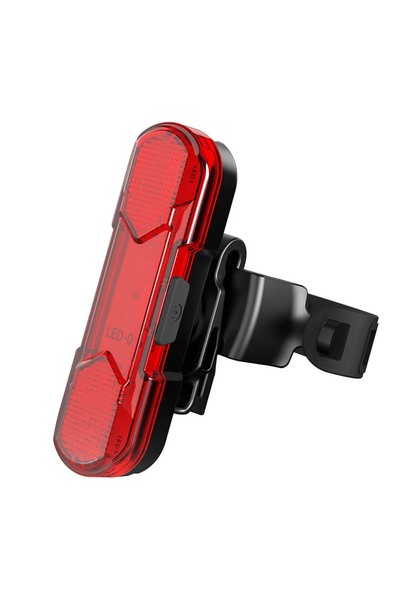 Choice ضوء دراجة LED أحمر مقاوم للماء قابل لإعادة الشحن عبر منفذ USB، ضوء تحذ...