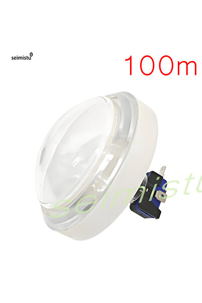 Choice 1pcs white 100mm Arcade Big Push Button Illuminated Led Answerer Switc...