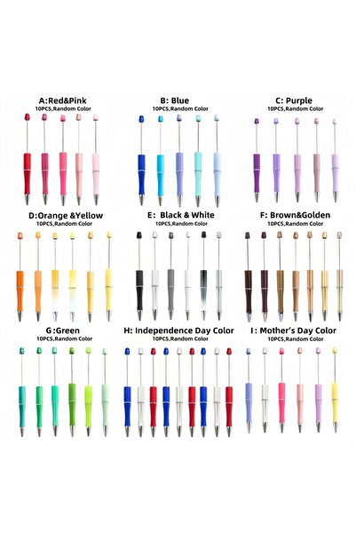 Choice مجموعة أقلام حبر جاف متدرجة اللون البنفسجي، 10 أو 20 قطعة، بألوان مميز...