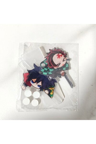 BANDAI حقيبة بلاستيكية شفافة (4-6 سم) - زينة أنمي أكريليك لشخصية غيو من أنمي ...