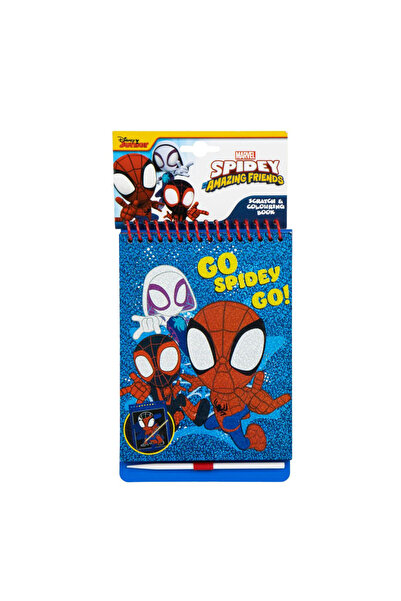 CLEMENTONI Set de zgârieturi și colorări Spider-Man Go Spidey