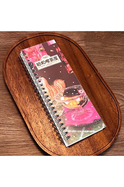 Choice 01 A5 Half Release Paper Vintage Slim Long Notebook Washi Tape Organiz...