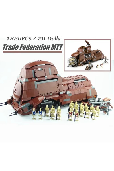 Choice No Box New MOC Cosmic Warship Transport Robot Tank Armored Vehicle Mod...
