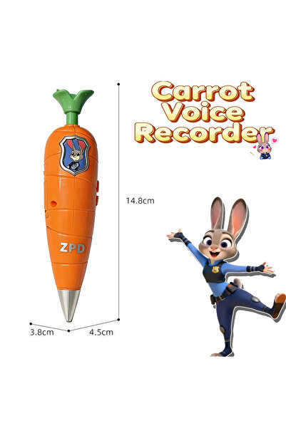 Choice قلم تسجيل ديزني زوتوبيا 2 كاروت | تصميم جودي ونيك للأطفال | مسجل صغير ...