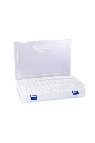 Choice 42Grid 1 Set 42-Grid Small Bead Organizer Portable Bead Storage Contai...