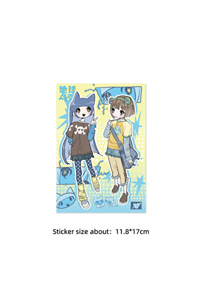 Choice 06 1/12 Pcs Korean Domi Stickers Girl Kumika Characters Hot Girl DIY D...