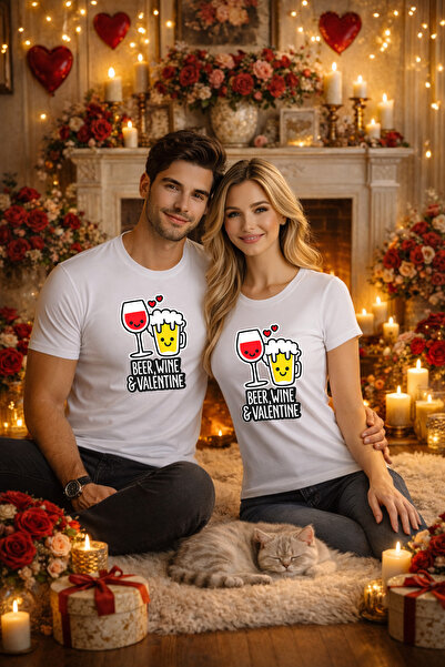 MVRDAR Tricou unisex 100% Bumbac personalizat Colectia Valentineâ€™s Day, Dra...