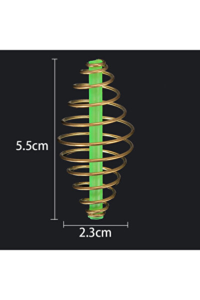 Choice 5.5 10 قطع من أقفاص الطعم الخشنة لصيد الكارب باستخدام طريقة التغذية ال...