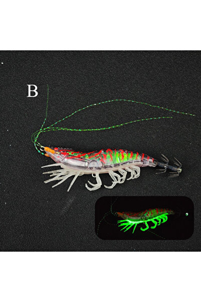 Choice قطعة واحدة من طعم صيد الروبيان - قطعة واحدة بطول 10.5 سم، طعم صيد روبي...