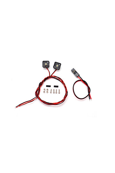 Choice مصباح LED أبيض بلاستيكي لسيارة تحكم عن بعد 5103، مقاس 8*8 مم و11*5 مم ...