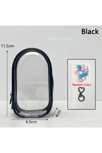 Choice علبة حماية شفافة سوداء بدون دمية لدبوس الحب لابوبو الإصدار الرابع، غطا...