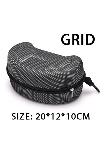 Choice حافظة حماية نظارات التزلج المحمولة المصنوعة من مادة إيفا، حقيبة حمل نظ...