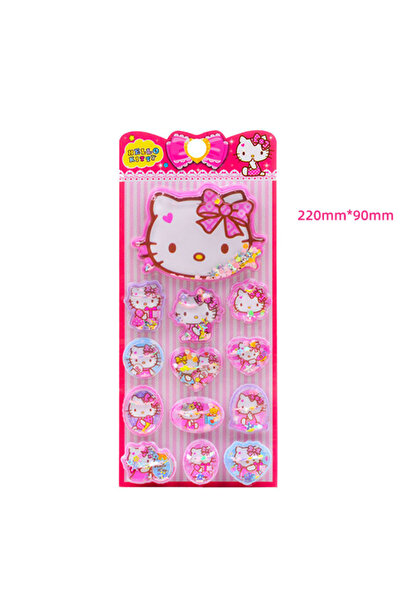 Miniso 01 ثلاجة سانريو ثلاثية الأبعاد جديدة تهتز وتضيء بالماء، غطاء كمبيوتر م...