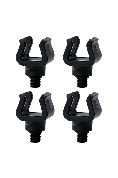 HIRISI مجموعة مكونة من 4 قطع من حوامل رؤوس صنارات صيد الكارب، مع محول عالمي ل...