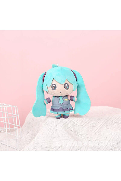 Choice سلسلة مفاتيح هاتسونا ميكو الجديدة المحشوة بطول 14 سم، دمية لين رين الم...