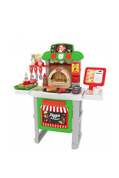 Cio Grup Işıklı Sesli Oyuncak Pizza Restaurant Set