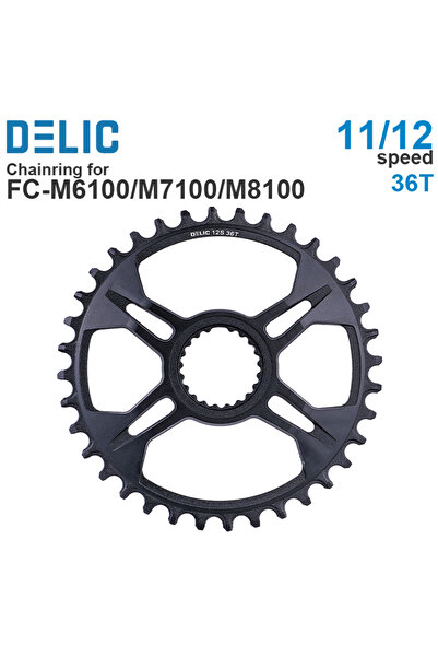Choice DELIC Chainring 36T DELIC Chainring 30T 32T 34T 36T 38T for SHIMANO DE...