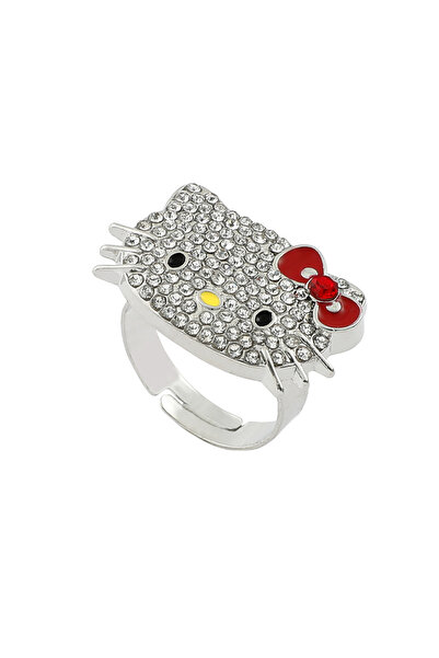 Miniso خواتم هيلو كيتي من سانريو، خاتم هيلو كيتي بتصميم Y2K، خاتم قابل للتعدي...