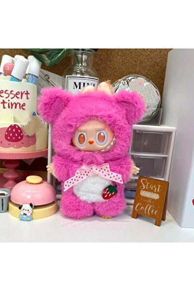 Choice ملابس T-32 فقط لدمية الباندا القطيفة لابوبو، مقاس 17 سم، مناسبة كهدية ...